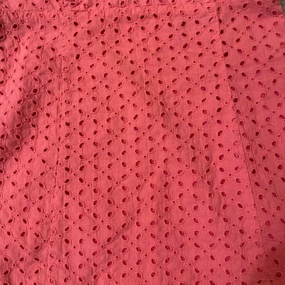 Guess corset top- Pink cotton eyelet - Picture 7 of 8